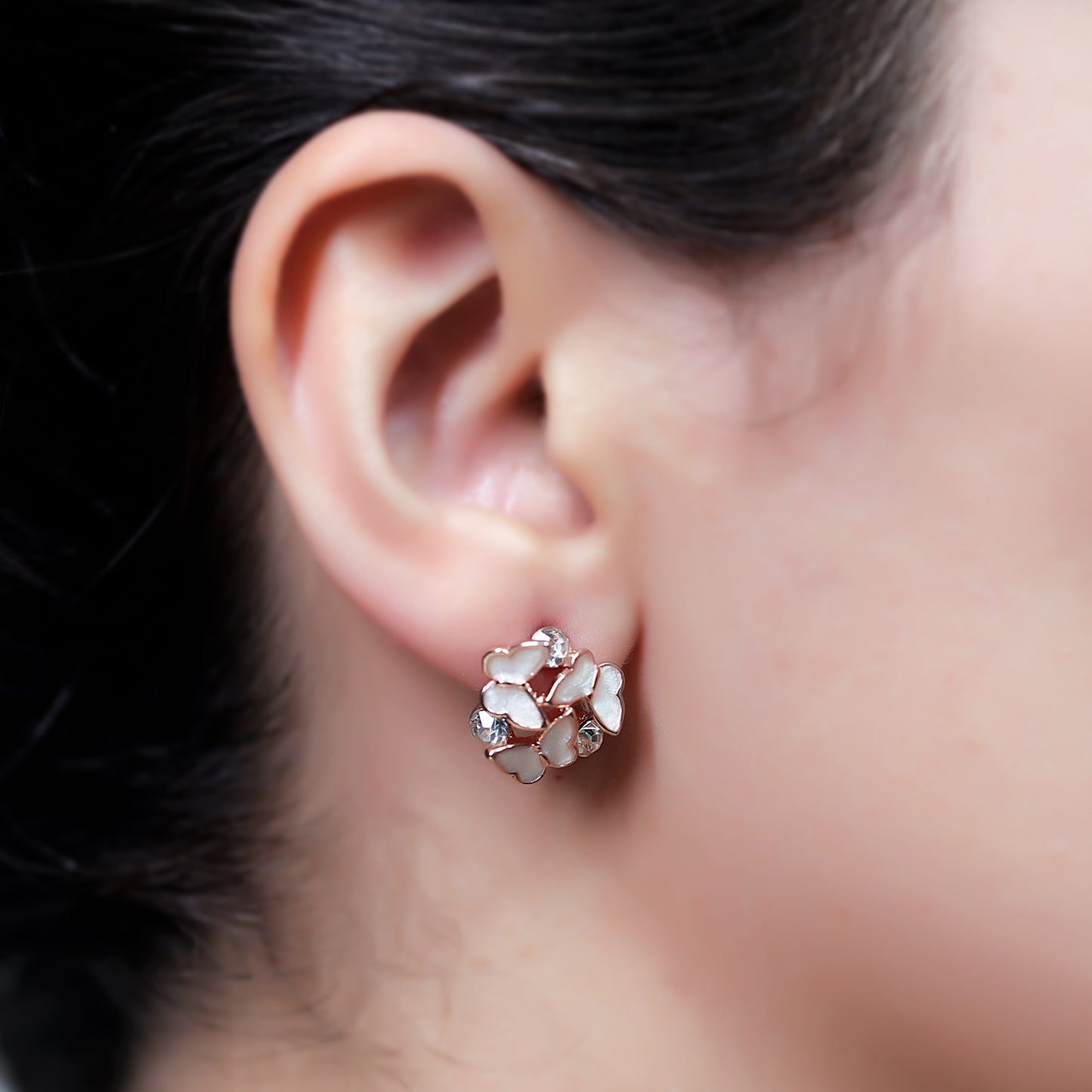 GAVI® Transcendent Stainless Steel Butterfly earrings for that everyday smile.