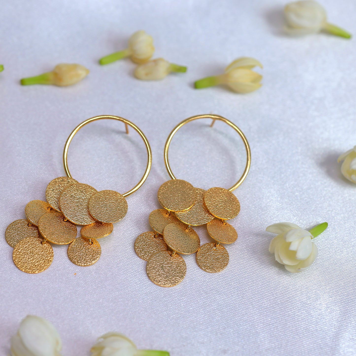 GAVI® Gold Shimmering Eclectic Danglers.