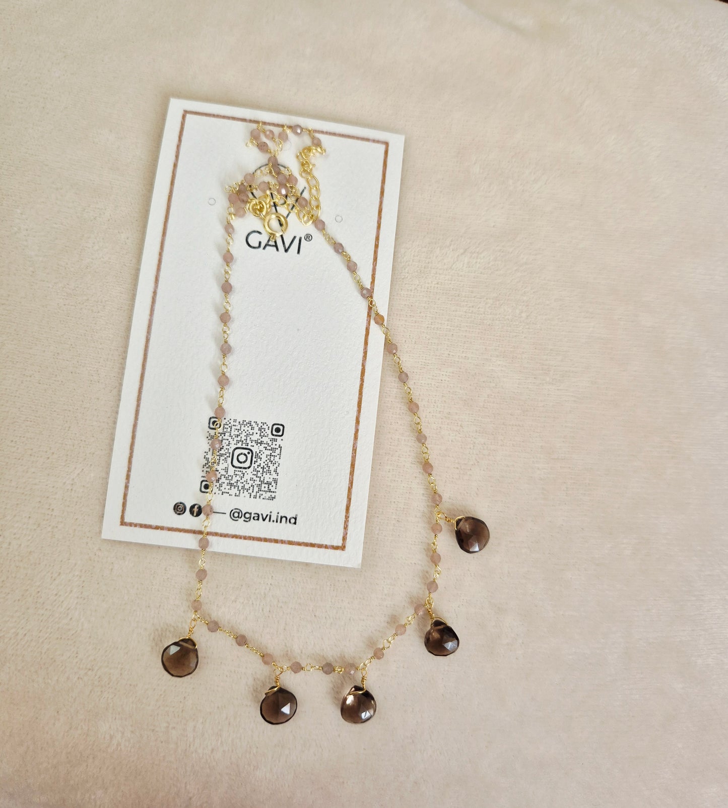 GAVI® Stone Drops Necklace