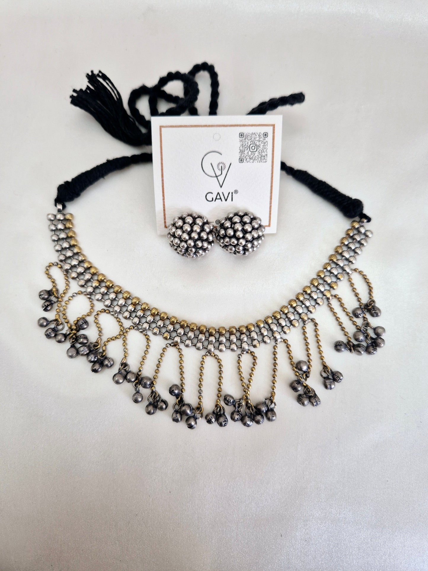 GAVI® Ghungroo Choker Necklace Set