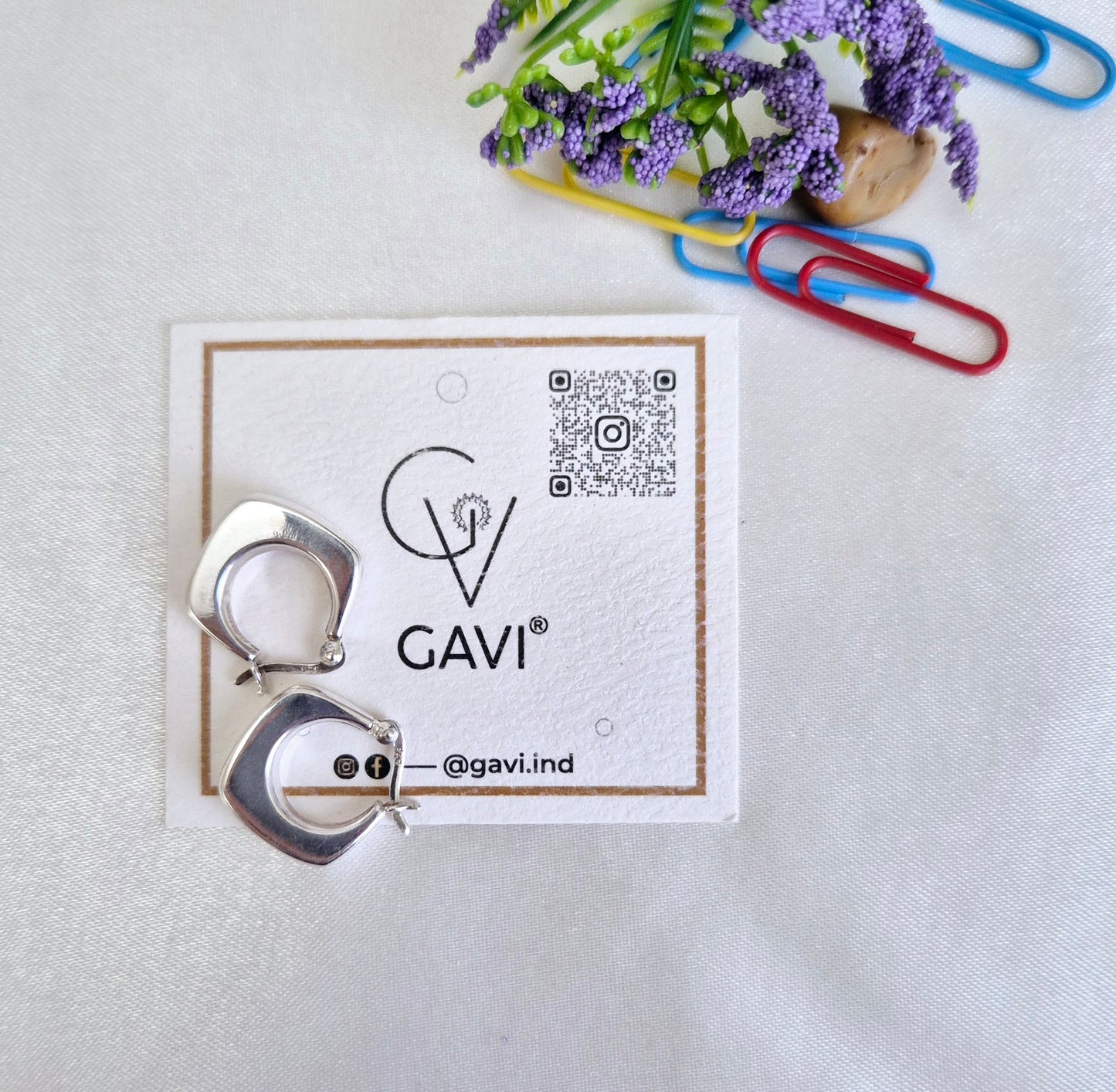 GAVI® Silver 925 Hoops