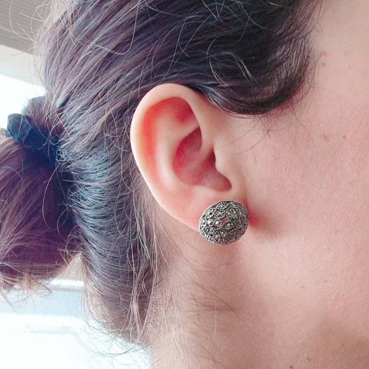 GAVI® Silver 925 Vintage Dome Studs