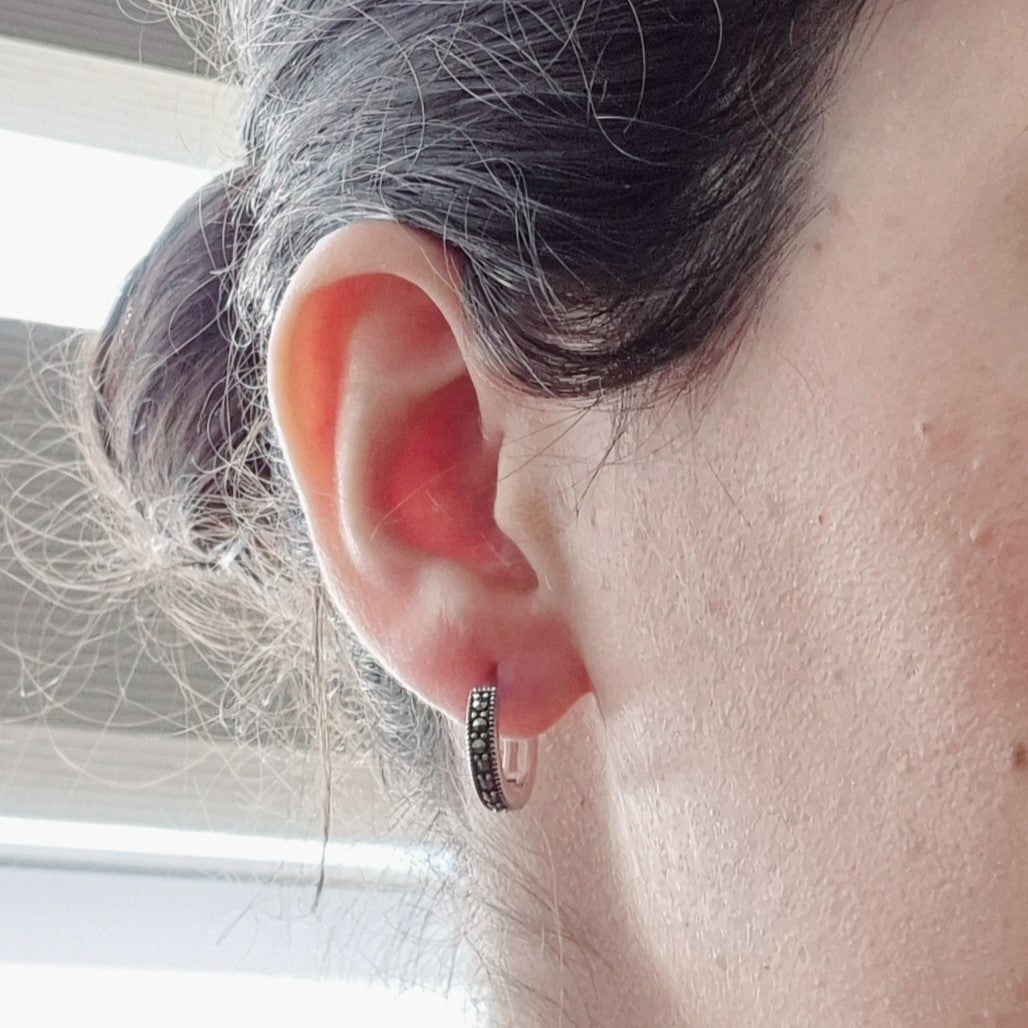 GAVI® Silver 925 Hoop Earring