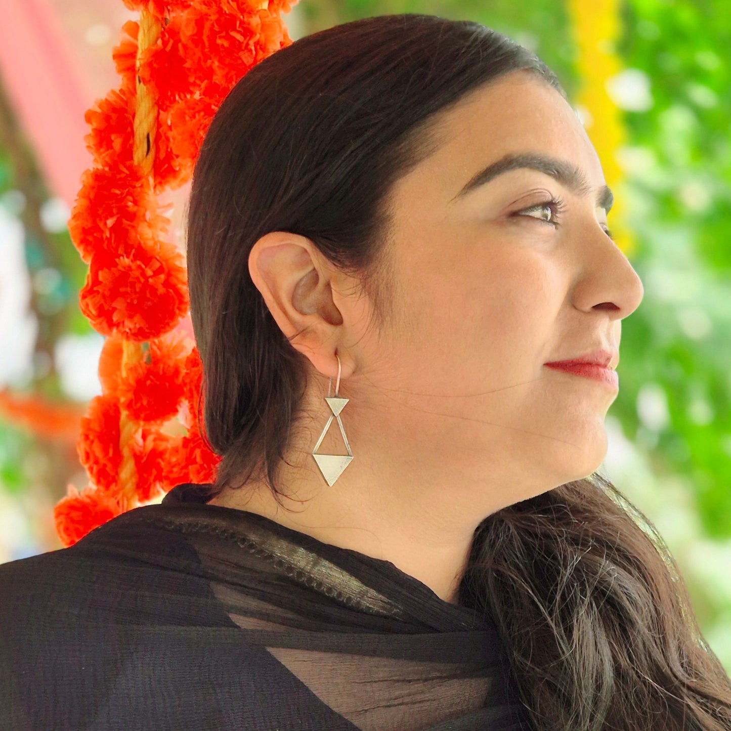 GAVI® Oxidized Kite Earring