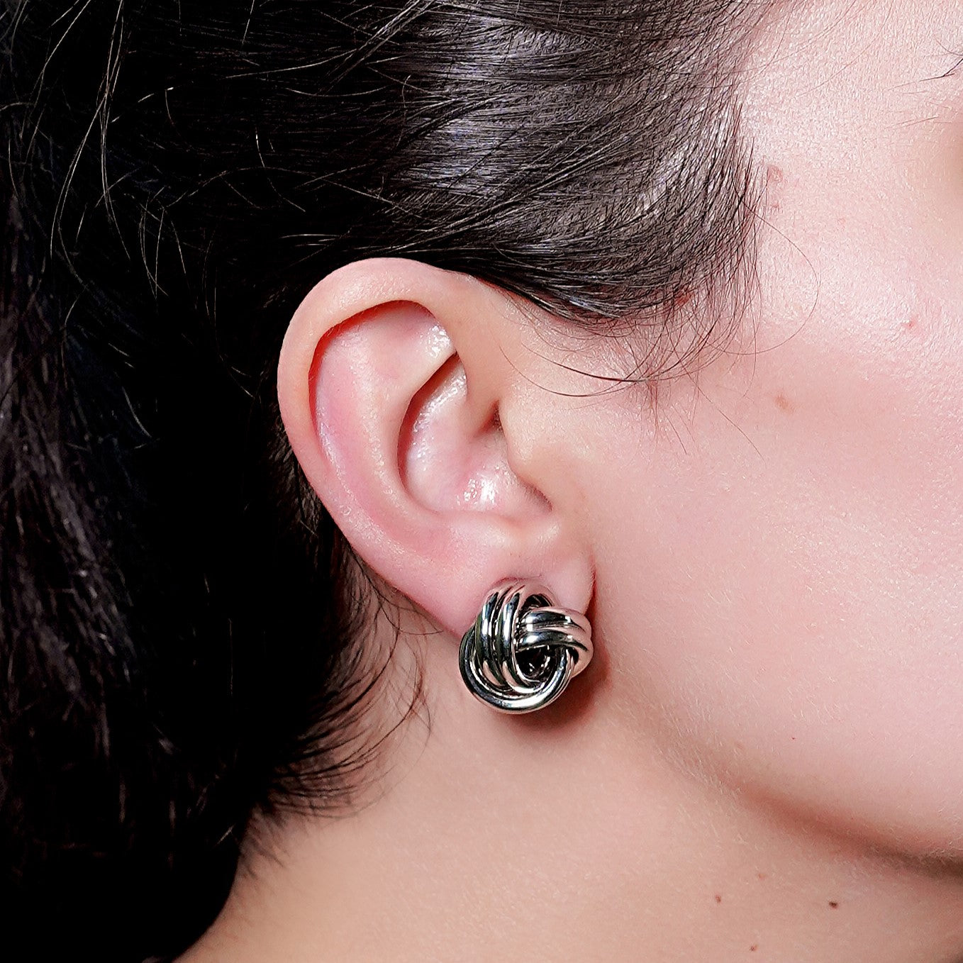 GAVI® Stainless Steel Silver Plated Studs.