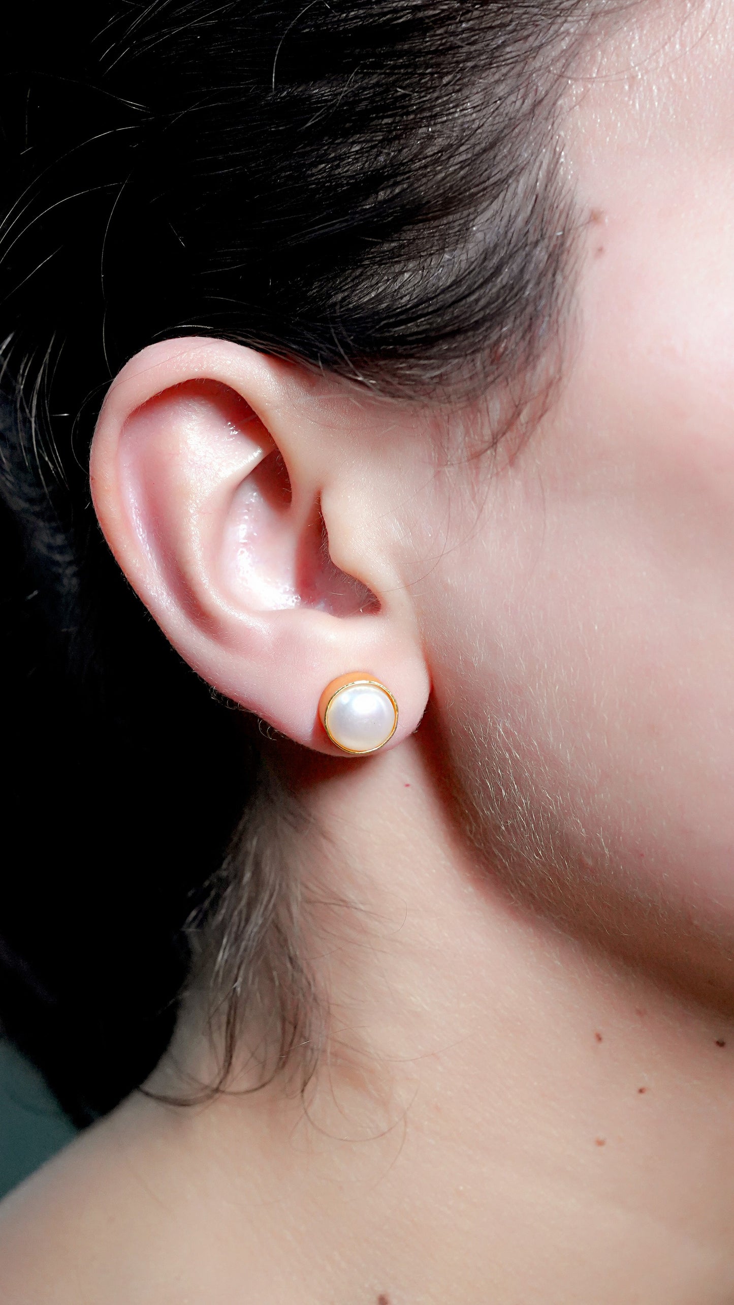 GAVI® Freshwater Pearl Studs.