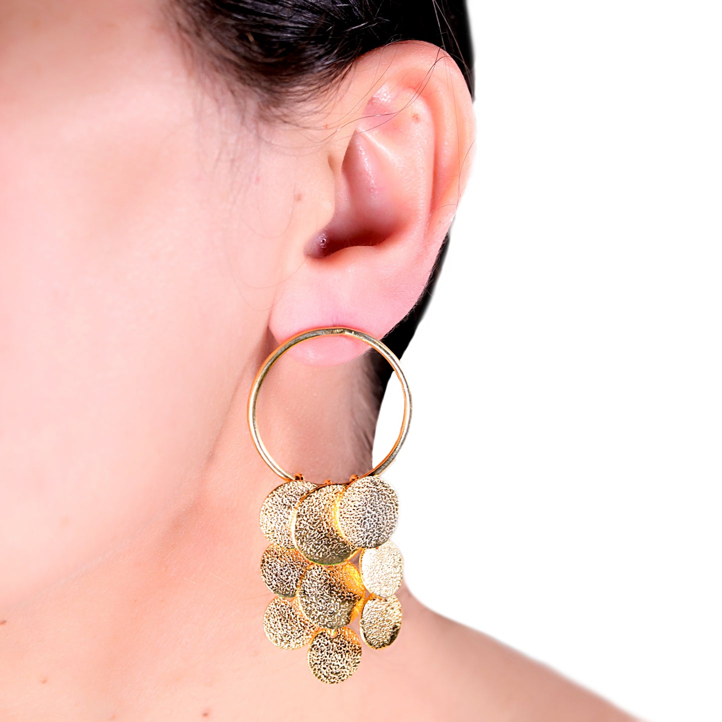 GAVI® Gold Shimmering Eclectic Danglers.
