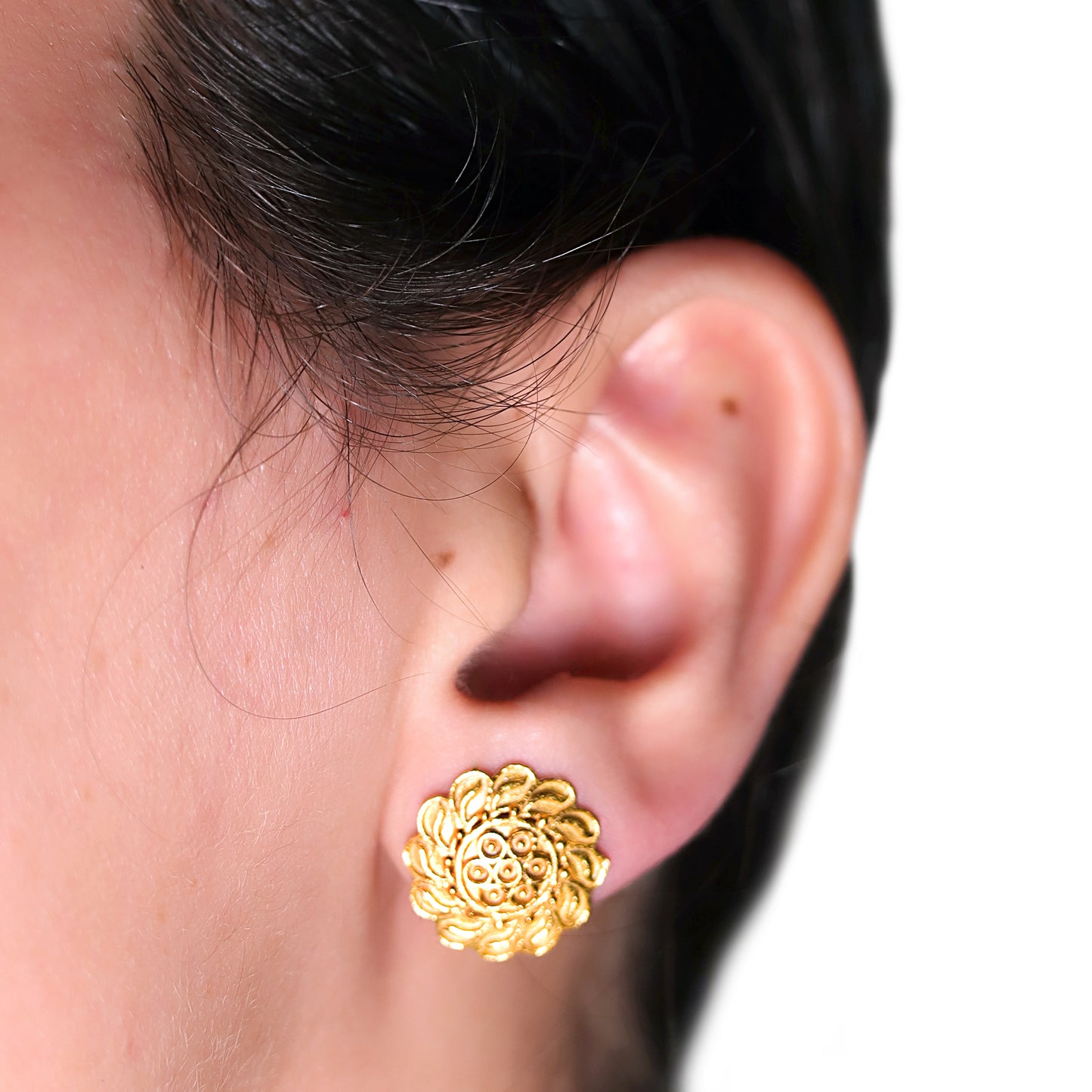 GAVI® Dainty Golden Chakra Studs.