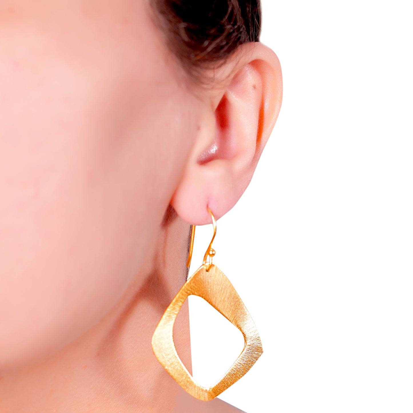 GAVI® Contemporary Gold Plated Earrings.