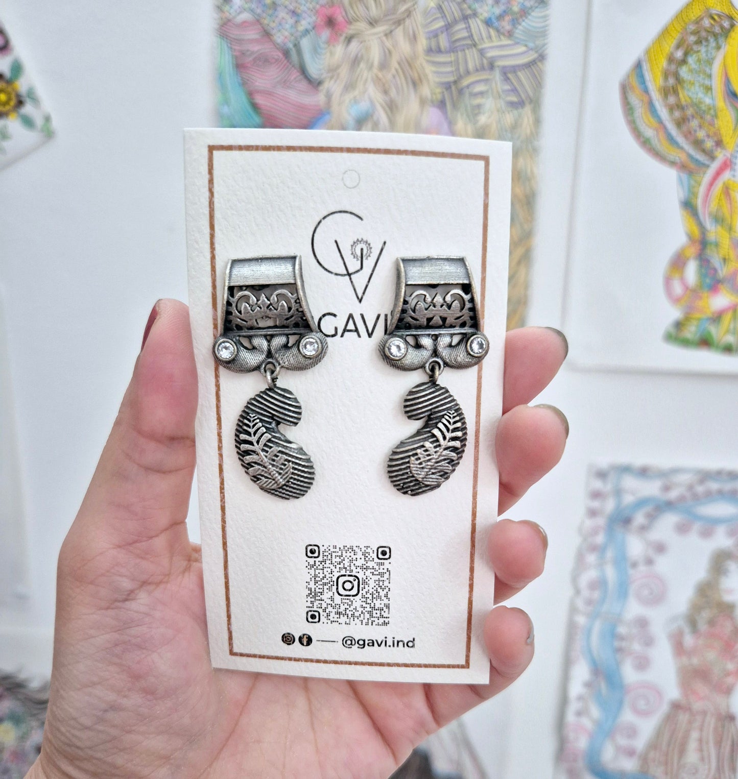 GAVI® Oxidized Danglers.