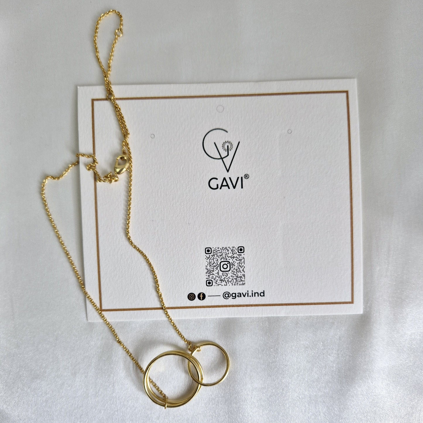 GAVI® Link Rings Necklace