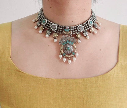 GAVI® Multi Color Choker Necklace Set