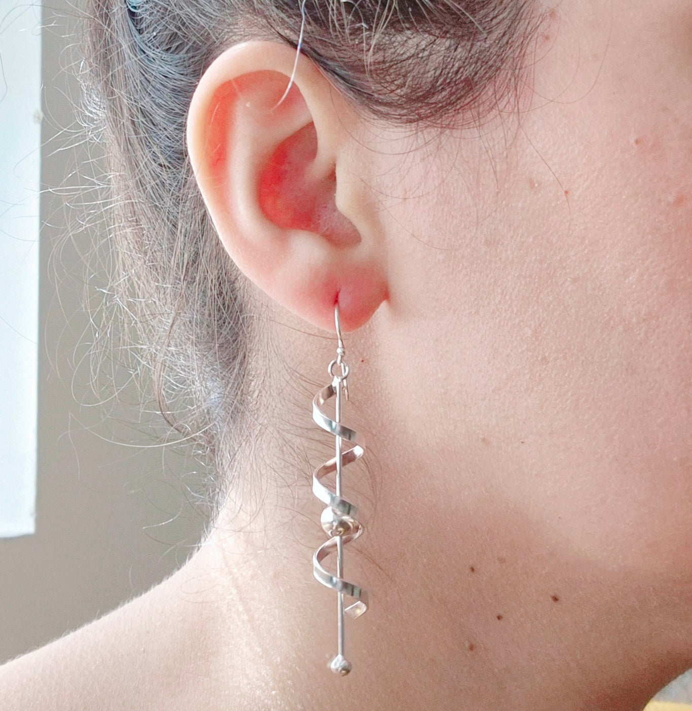 GAVI® Spiral Drop Earrings