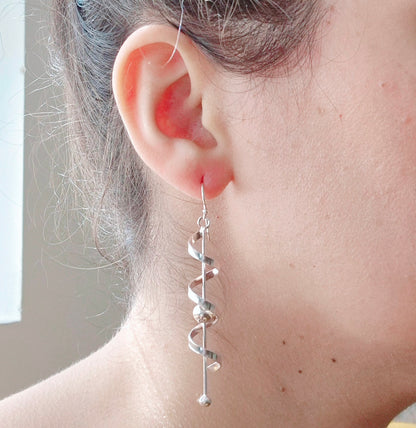 GAVI® Spiral Drop Earrings