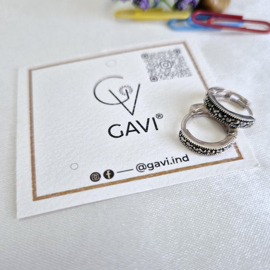 GAVI® Silver 925 Hoop Earring