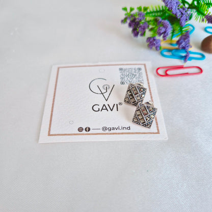 GAVI® Silver 925 Geometric Studs