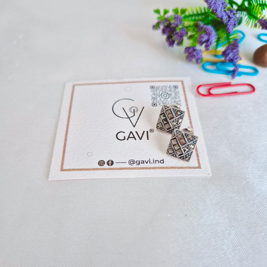 GAVI® Silver 925 Geometric Studs