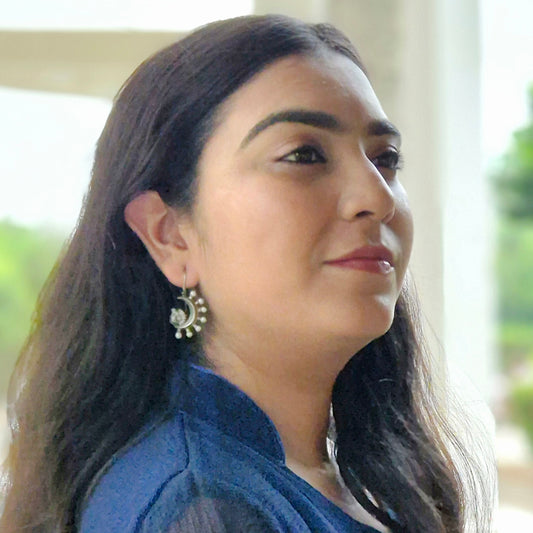 GAVI® Peacock Feather Earring