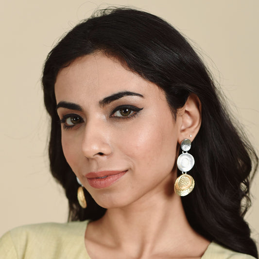 GAVI® Stainless Steel Dual-Tone danglers to add a touch of Modernity and Class to your ensemble.