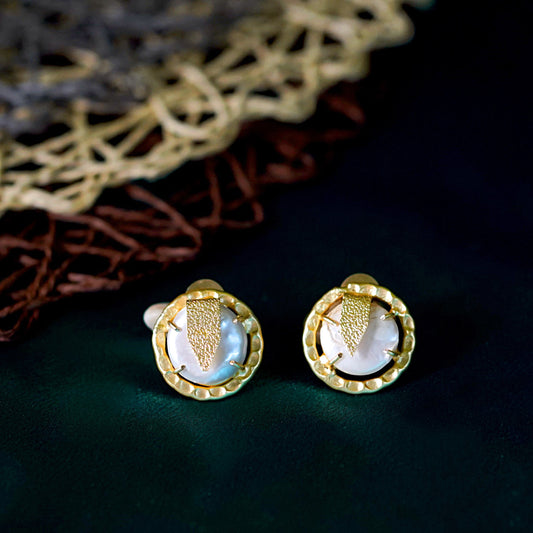 GAVI® Mother of Pearl Studs.