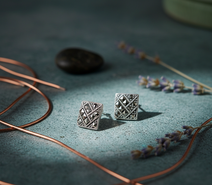 GAVI® Silver 925 Geometric Studs