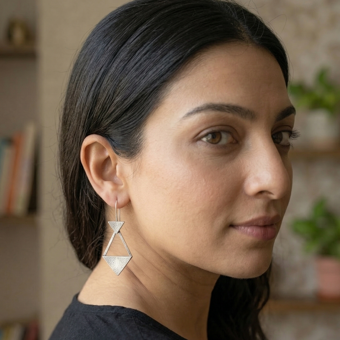 GAVI® Oxidized Kite Earring