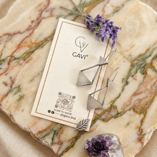 GAVI® Oxidized Kite Earring