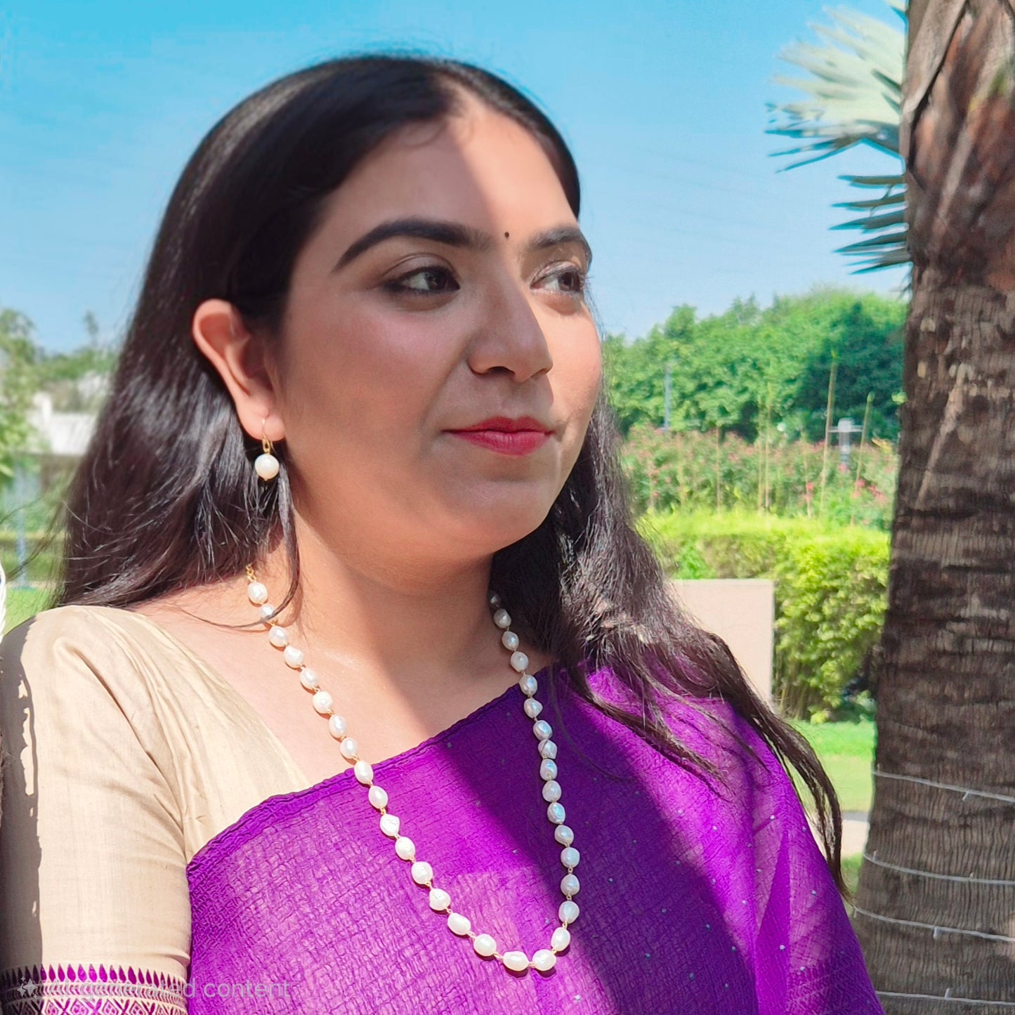 GAVI® Classic Freshwater Pearls Necklace Set.